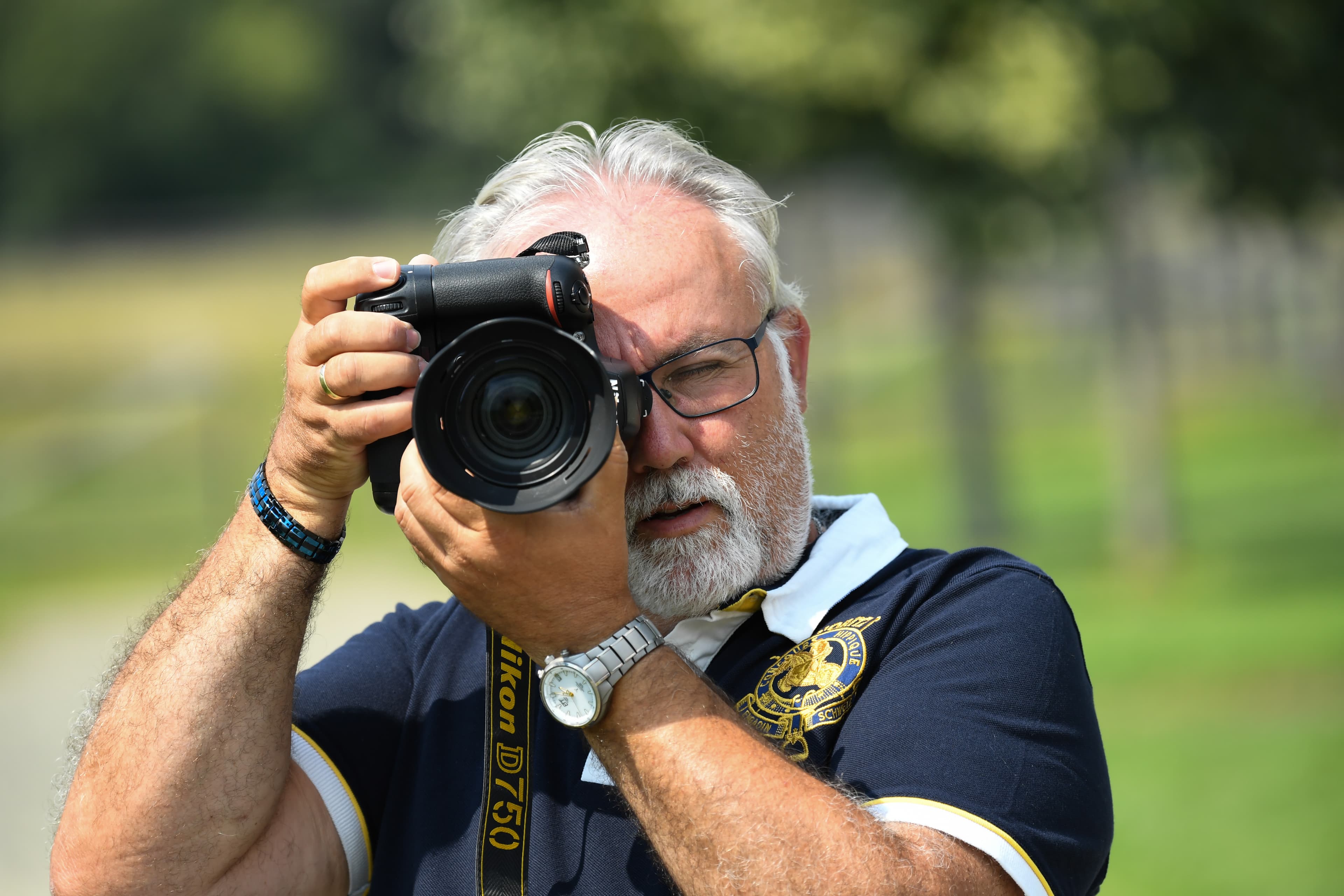 Franz R. Berger — Foto Waschbaer
